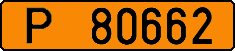License plate Belarus, Foreign citizens and enterprises