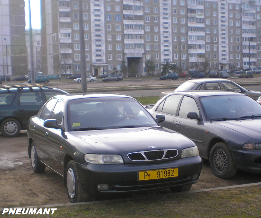 P 91932, Daewoo Nubira 1st gen Sedan (J100), 1997–1999