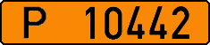 License plate Belarus, Foreign citizens and enterprises