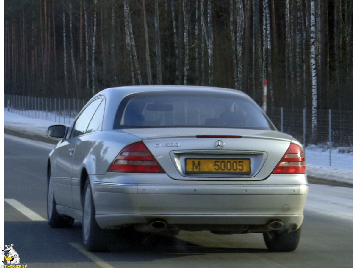 M 50005, Mercedes-Benz CL-Klasse 2nd gen (C215), 1999–2006