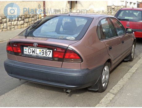 DWL-987, Toyota Corolla
