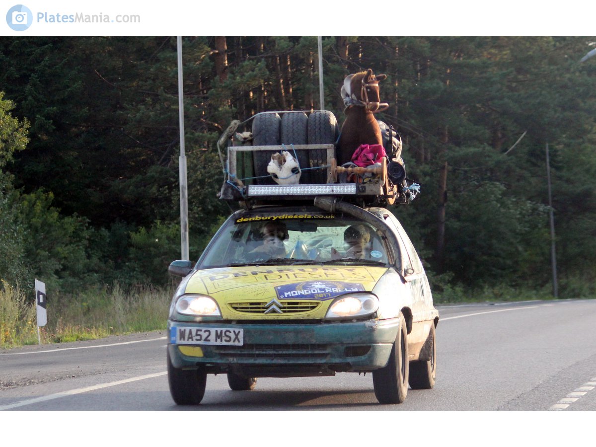 WA52MSX, Citroёn Saxo 1st gen 3-door Hatch (S8), facelift, 1999–2003