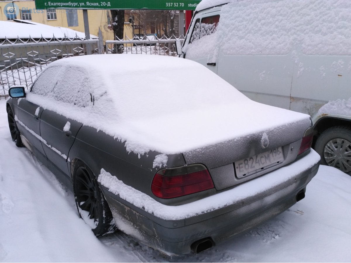 е 824 см 196, BMW 7 Series 3rd gen (E38), 1995–2001
