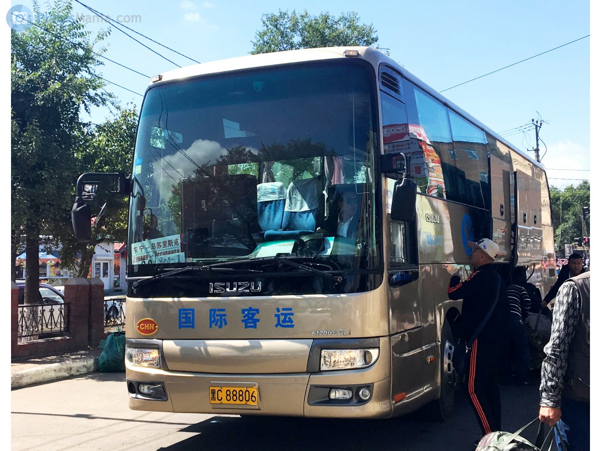 黑C·88806, Guangzhou Isuzu GLK6*** 