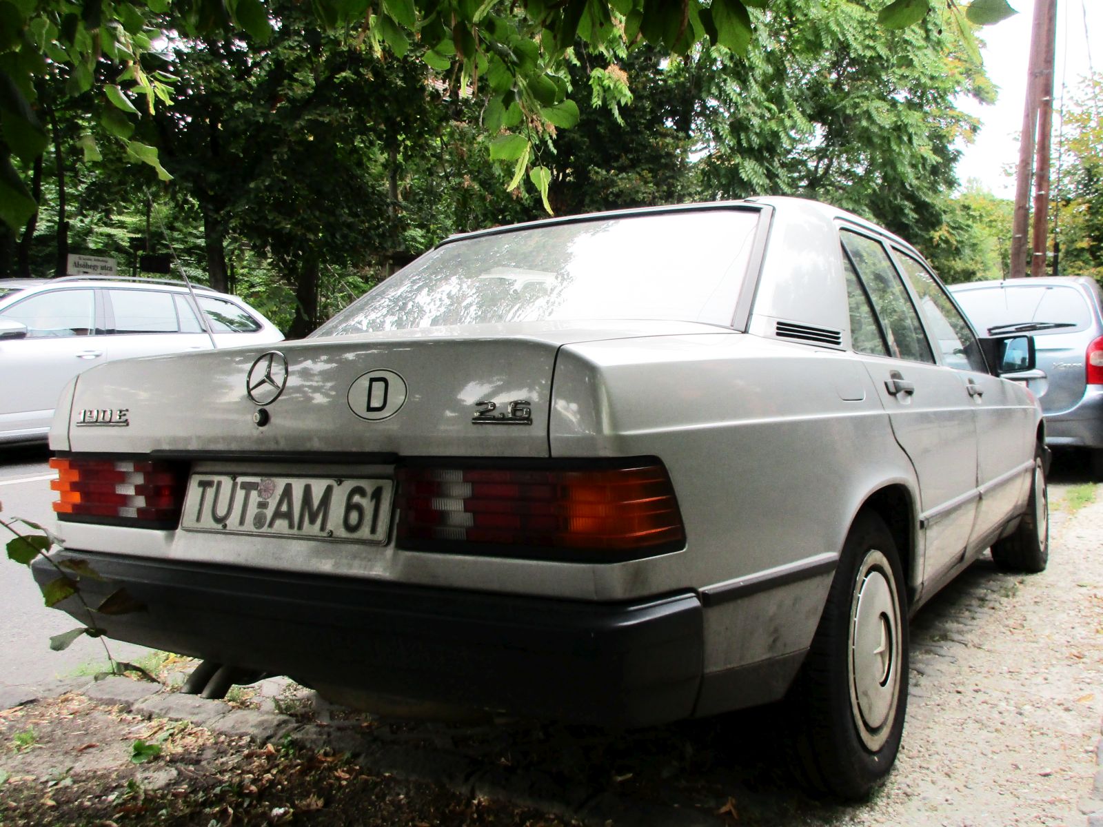 TUT AM 61, Mercedes-Benz C-Klasse 190 Sedan (W201), 1982–1993