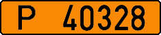 License plate Belarus, Foreign citizens and enterprises