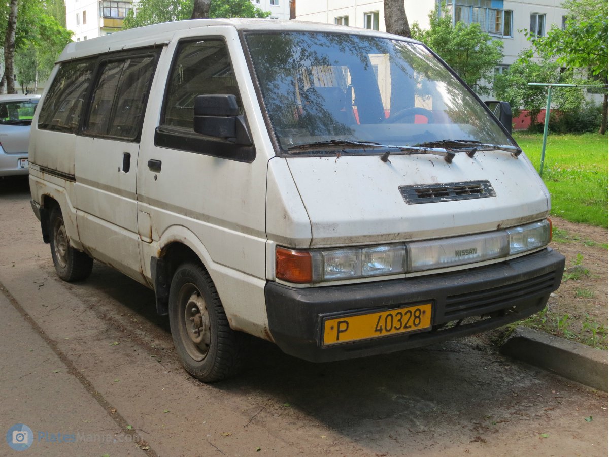 P 40328, Nissan Vanette 2nd gen Van wide-body (GC22), 1986–1995