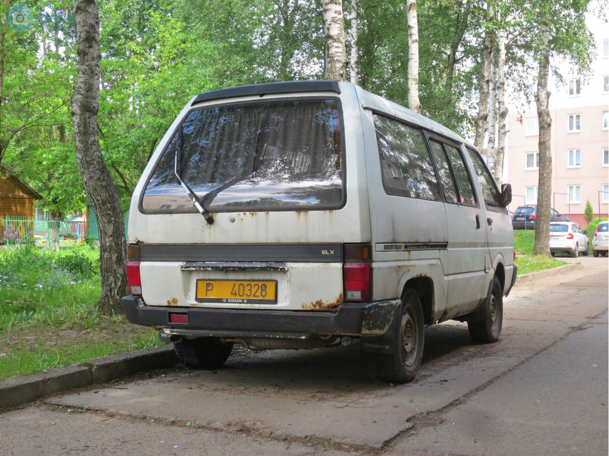 P 40328, Nissan Vanette 2nd gen Van wide-body (GC22), 1986–1995