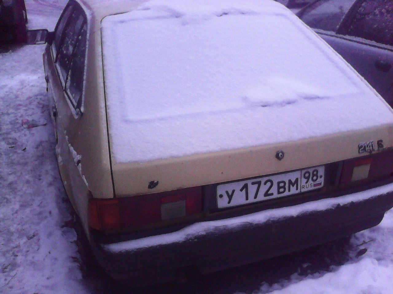у 172 вм 98, Moskvich (AZLK) 2141 2141, 1986­–1998
