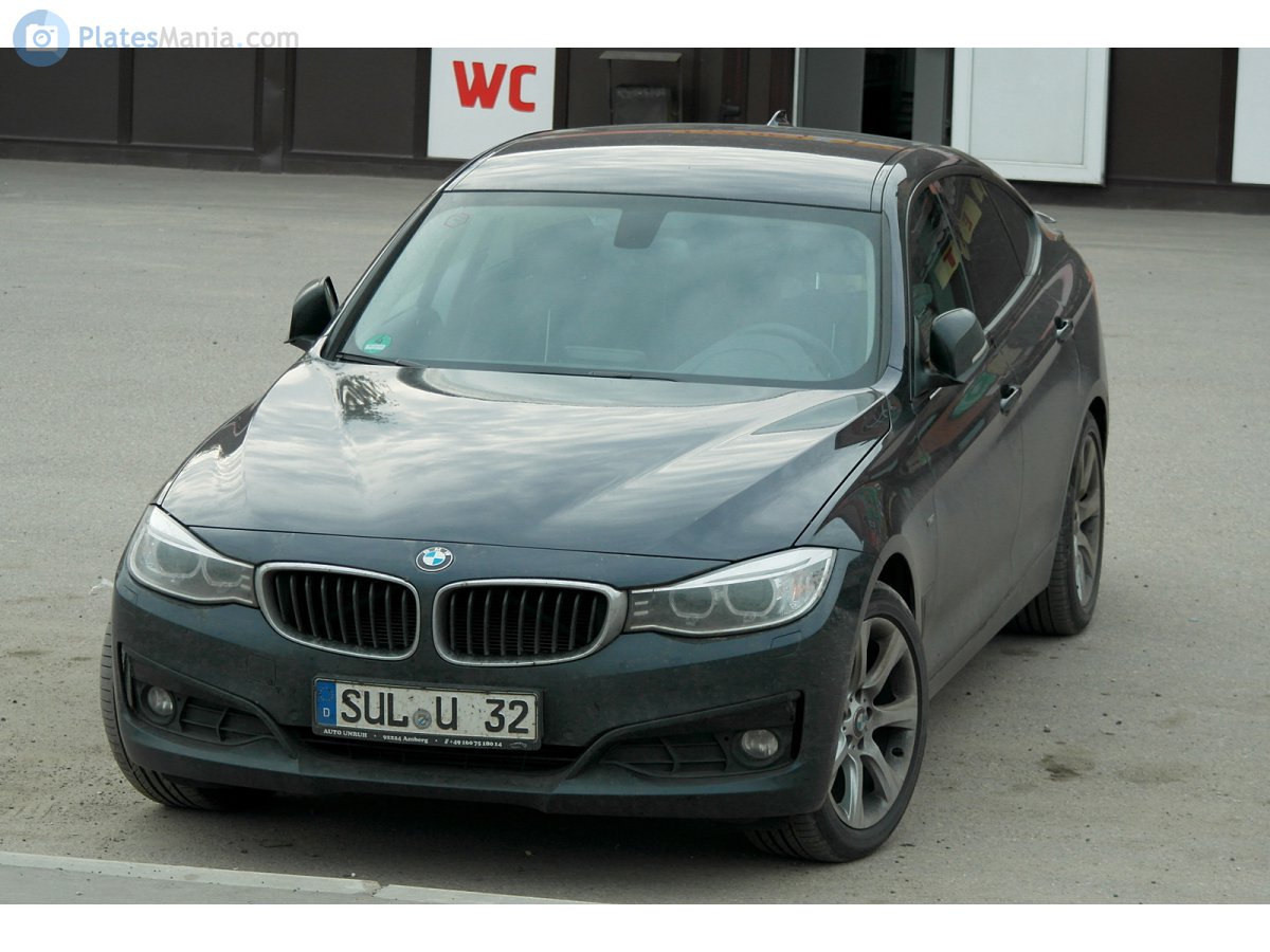 SUL U 32, BMW 3 Series 6th gen Gran Turismo (F34), 2013–2019