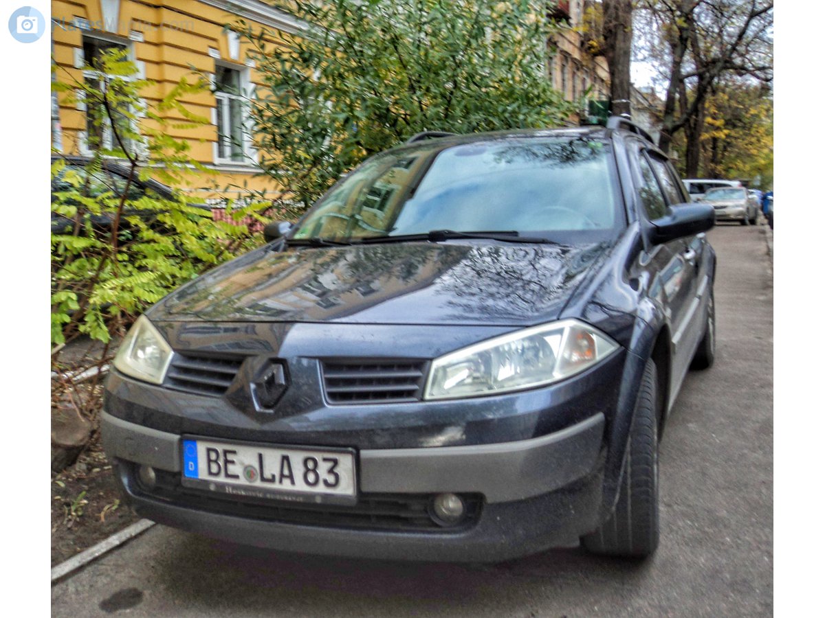 BE LA 83, Renault Mégane 2nd gen Estate Wagon (K84), 2003–2009 (­–2012 for BR-market)