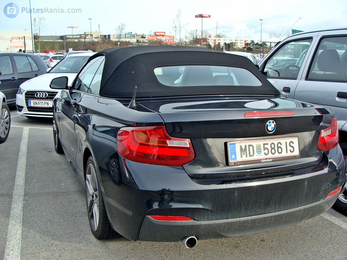 MD 586 IS, BMW 2 Series 1st gen Cabrio (F23), 2015–2022