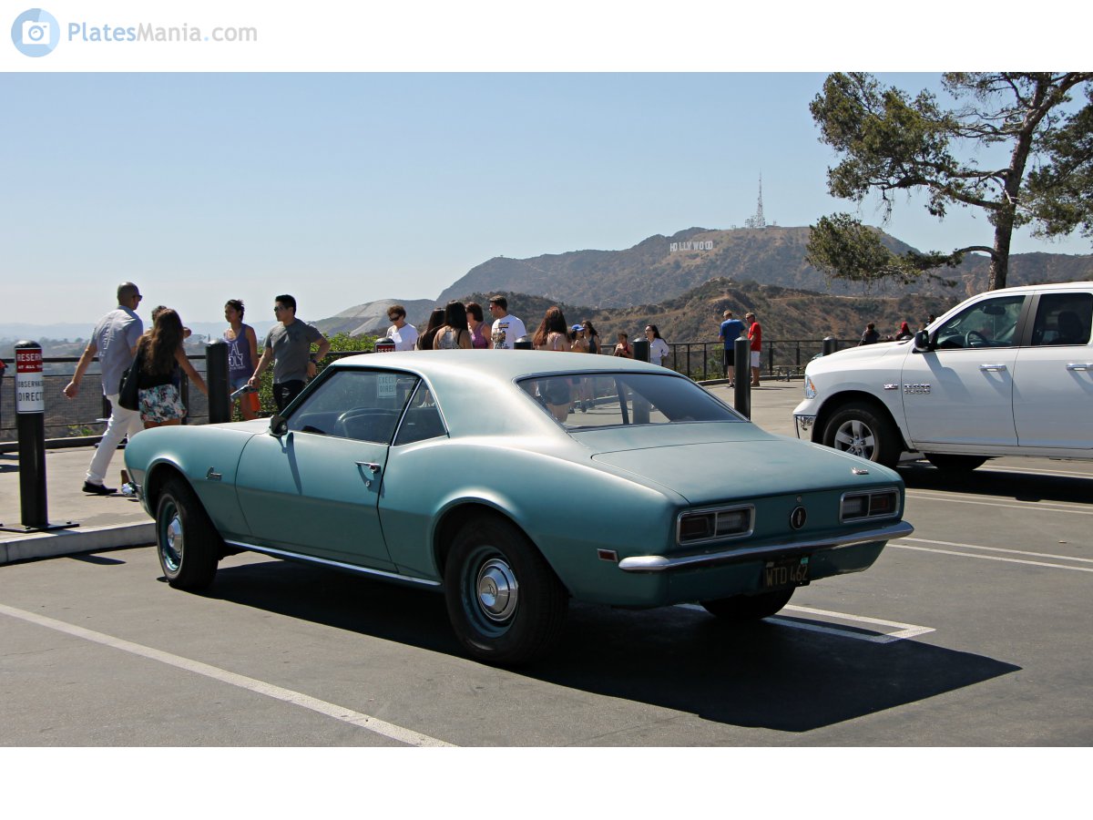 WTD 462, Chevrolet Camaro 1st gen 1967/1968 Hardtop Coupé (F I), 1966–1968