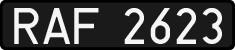 License plates of Poland, 1976 year system