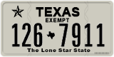 Texas, Exempt (123-4567)