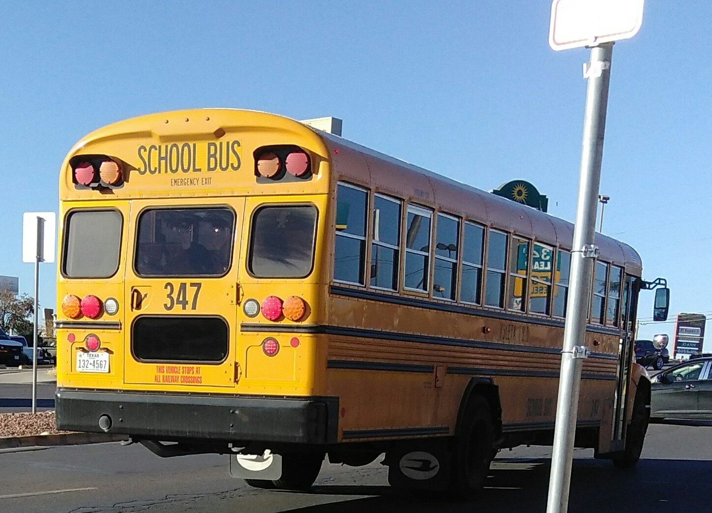 132-4567, Blue Bird Vision 