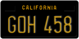 California, Passenger Car (ABC 123)