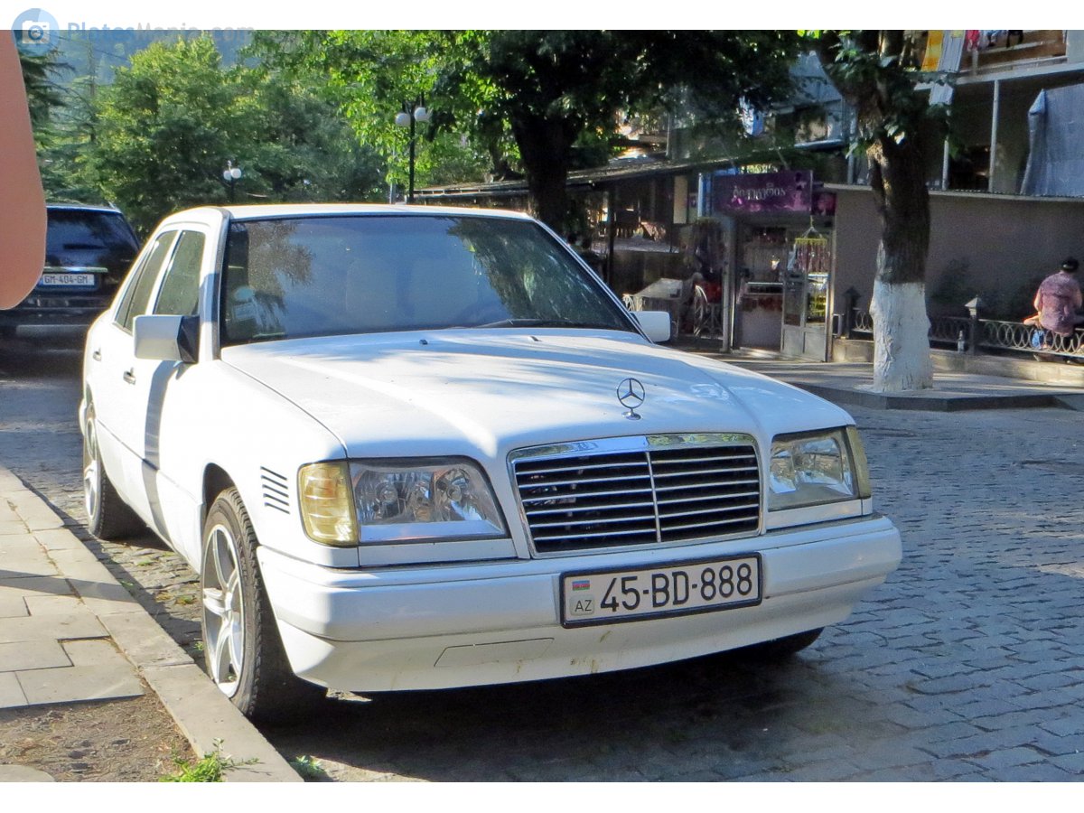 45 BD 888, Mercedes-Benz E-Klasse 1st gen Sedan (W124), 1984­–1995