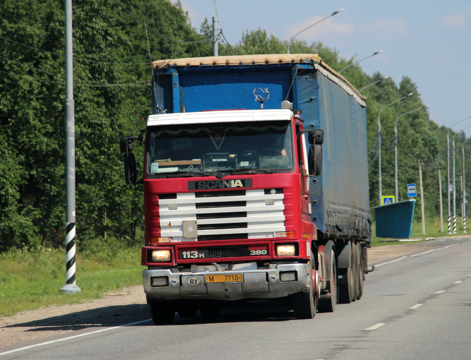 M 7710, Scania III-Series 1st gen, facelift, 1991–1996