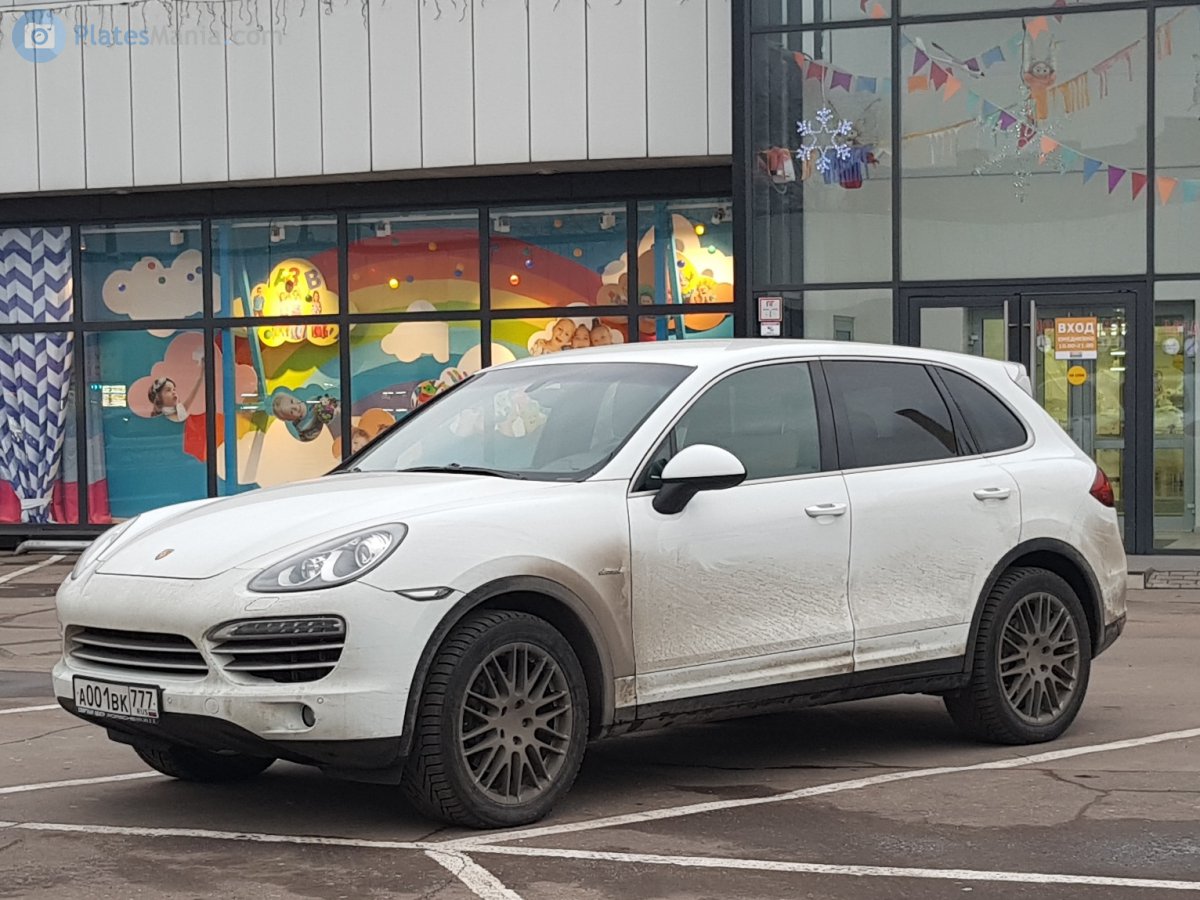 а 001 вк 777, Porsche Cayenne 2nd gen (958; 92A), 2010–2014