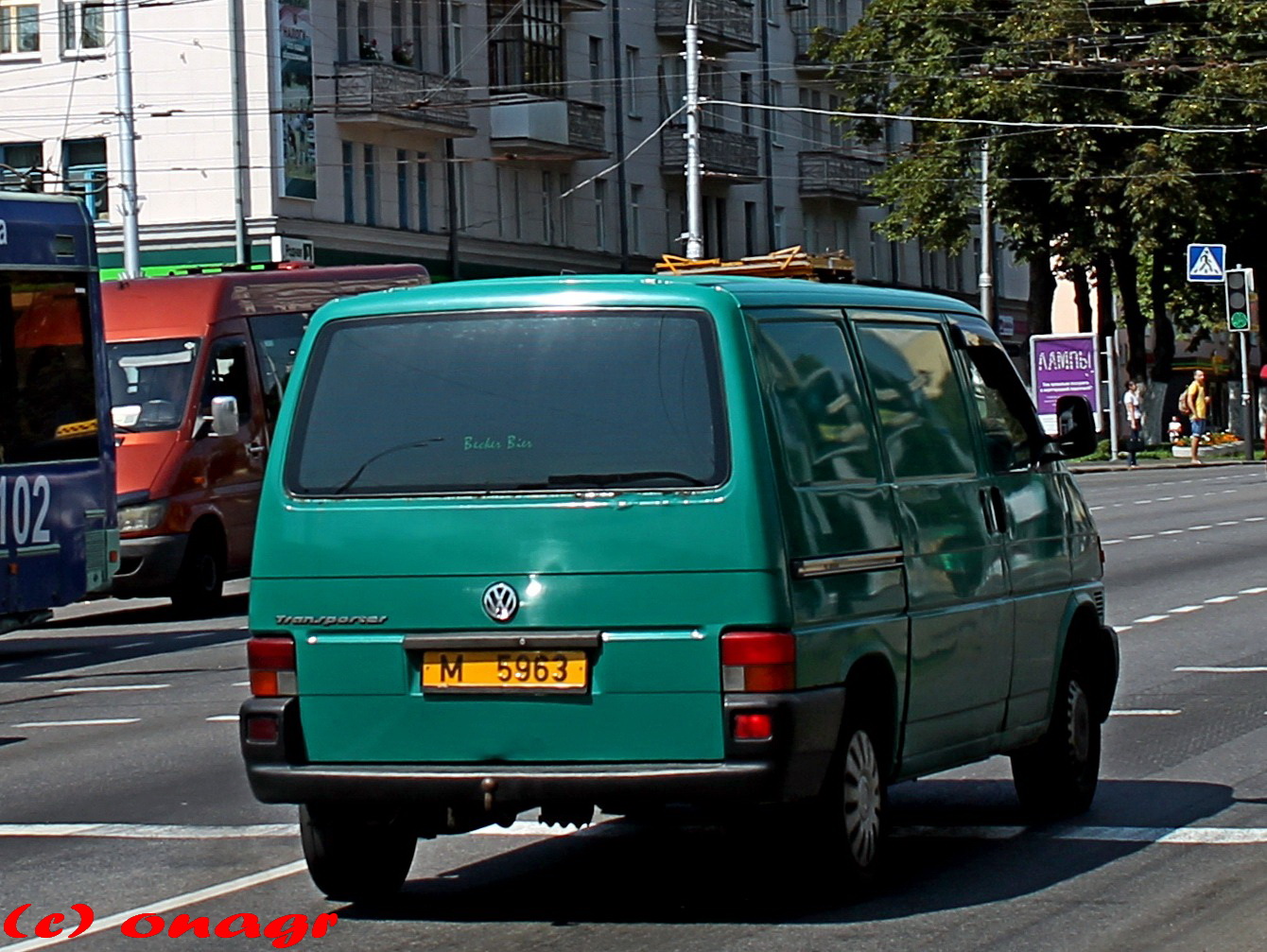 M 5963, Volkswagen Transporter 4th gen Van (T4) (70/7D), 1990–2003