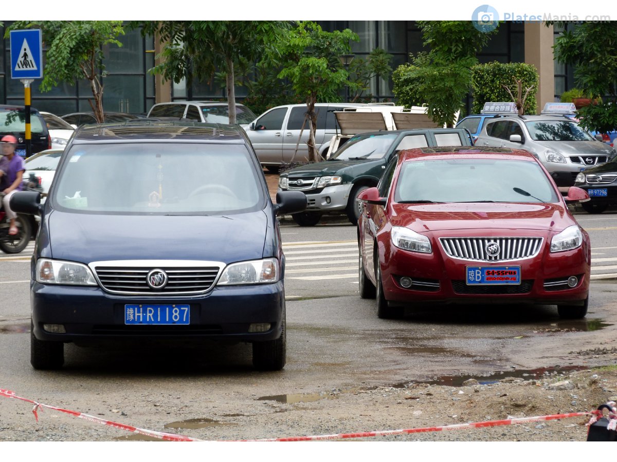 豫H·R1187, Buick GL8 1st gen (GMT200), 1999–2010