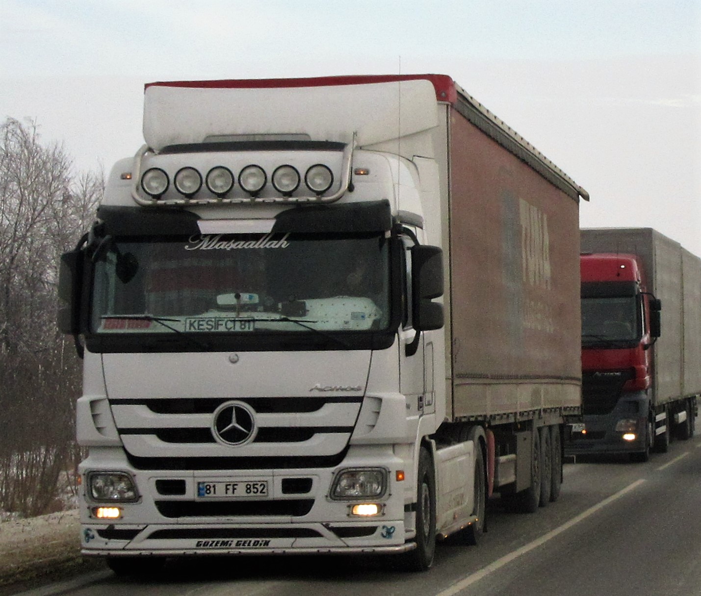 81 FF 852, Mercedes-Benz Actros 2nd gen (MP2/MP3), 2002–2020