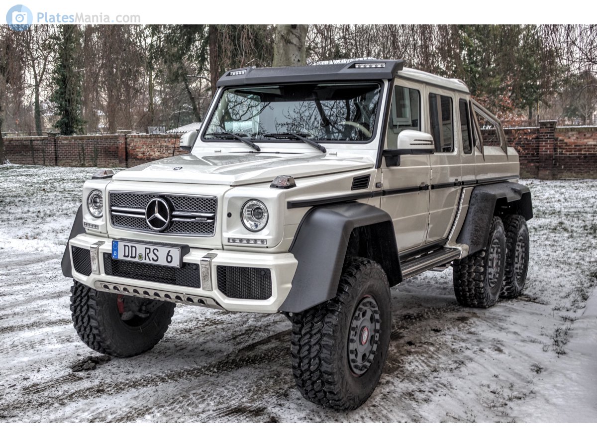DD RS 6, Mercedes-Benz G-Klasse 1st gen 6×6 (W463), 2013–2015