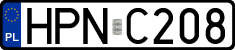 License plates of Poland, Authorities