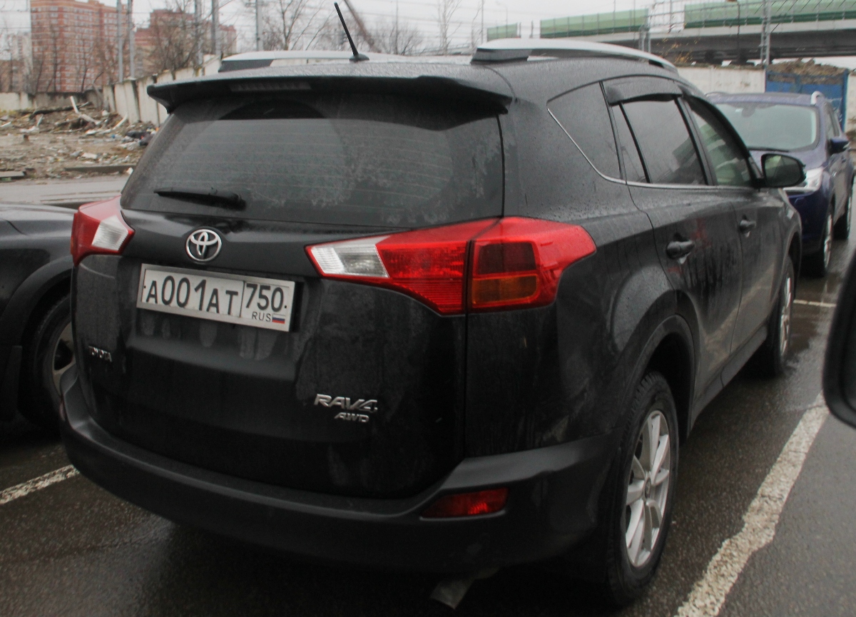 а 001 ат 750, Toyota RAV4 