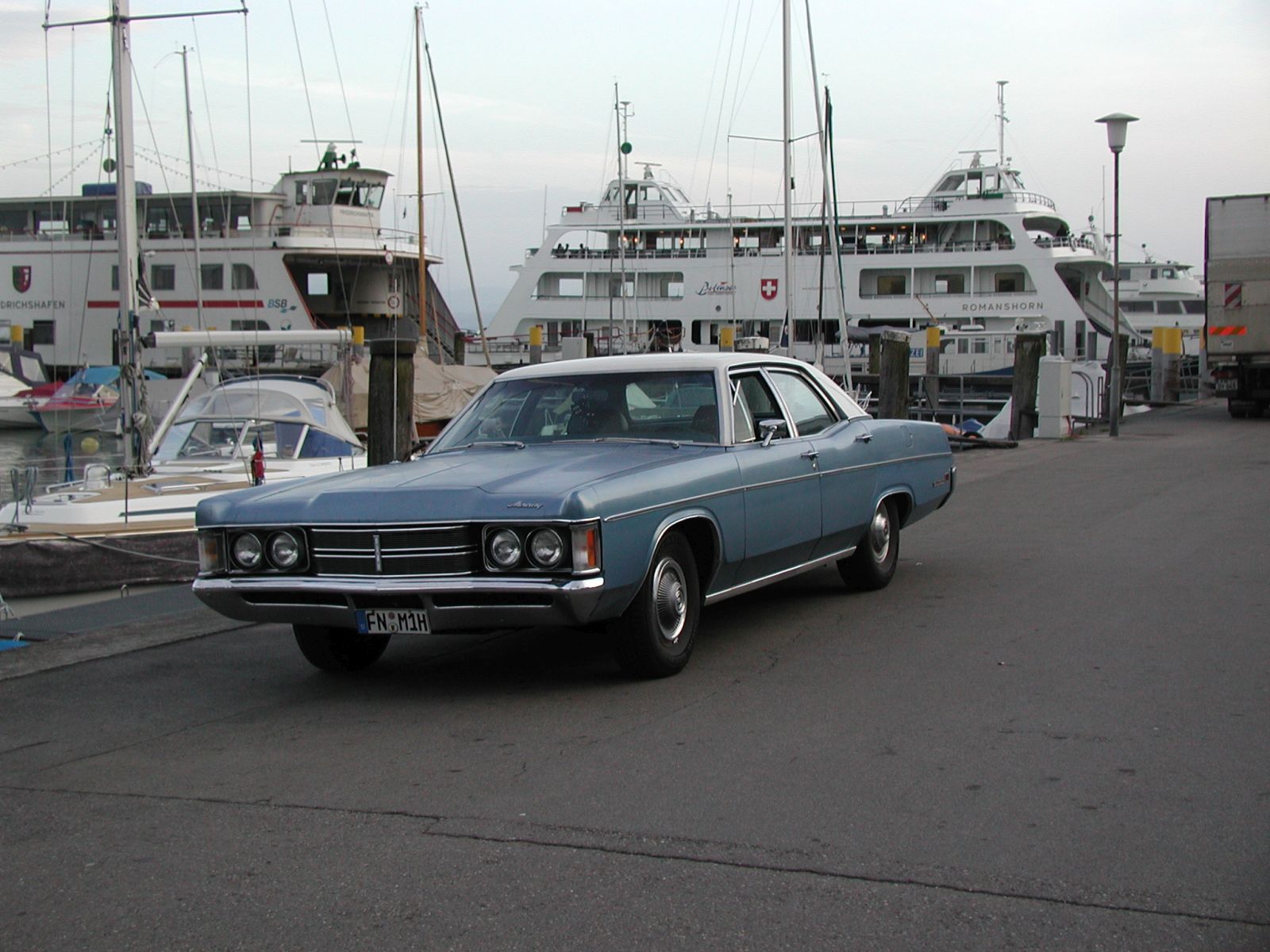 FN M 1 H, Mercury Monterey 7th gen 1970 4-door Sedan (54A/54C), 1st facelift, 1969–1970