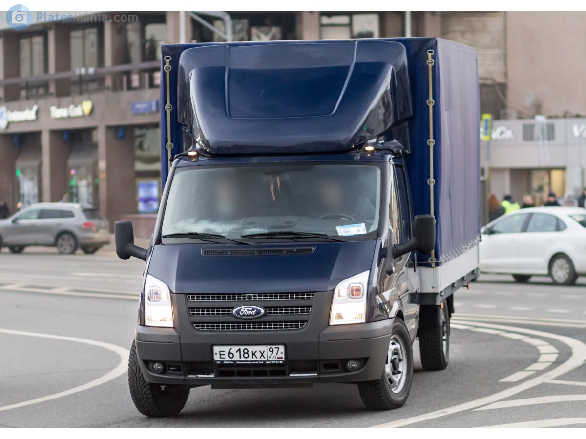 е 618 кх 97, Ford Transit 