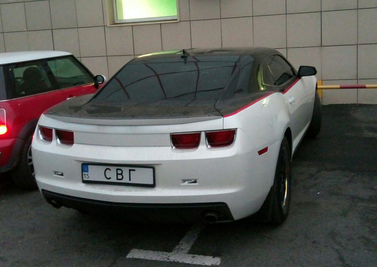 15 СВГ, Chevrolet Camaro 5th gen Coupé (Zeta I), 2009–2013