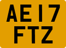 License plate of the United Kingdom, 2001 year system