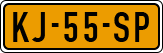 License plate of the Netherlands, Cars