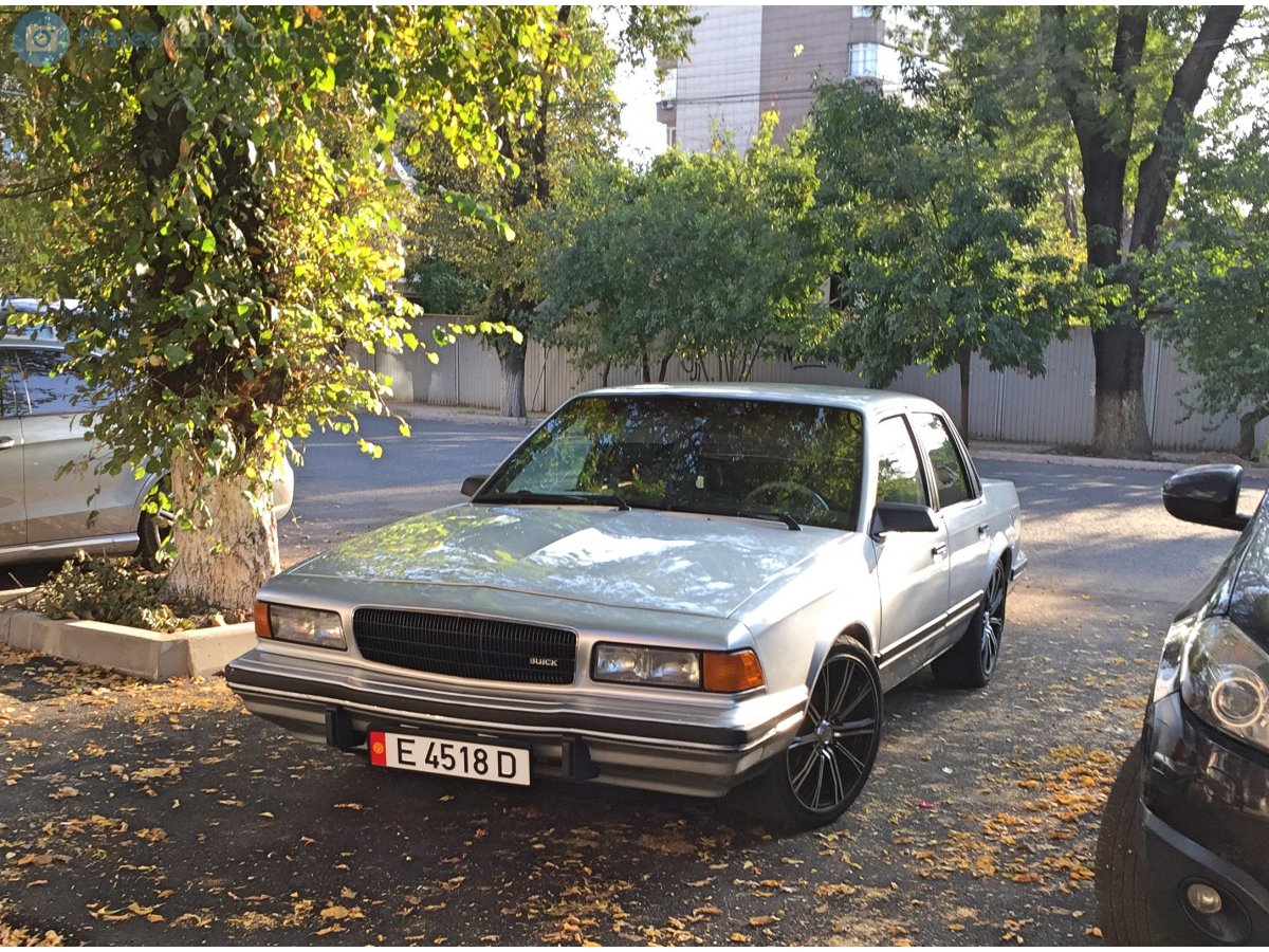 E 4518 D, Buick Century 5th gen Sedan (19; A-body), facelift, 1988–1996