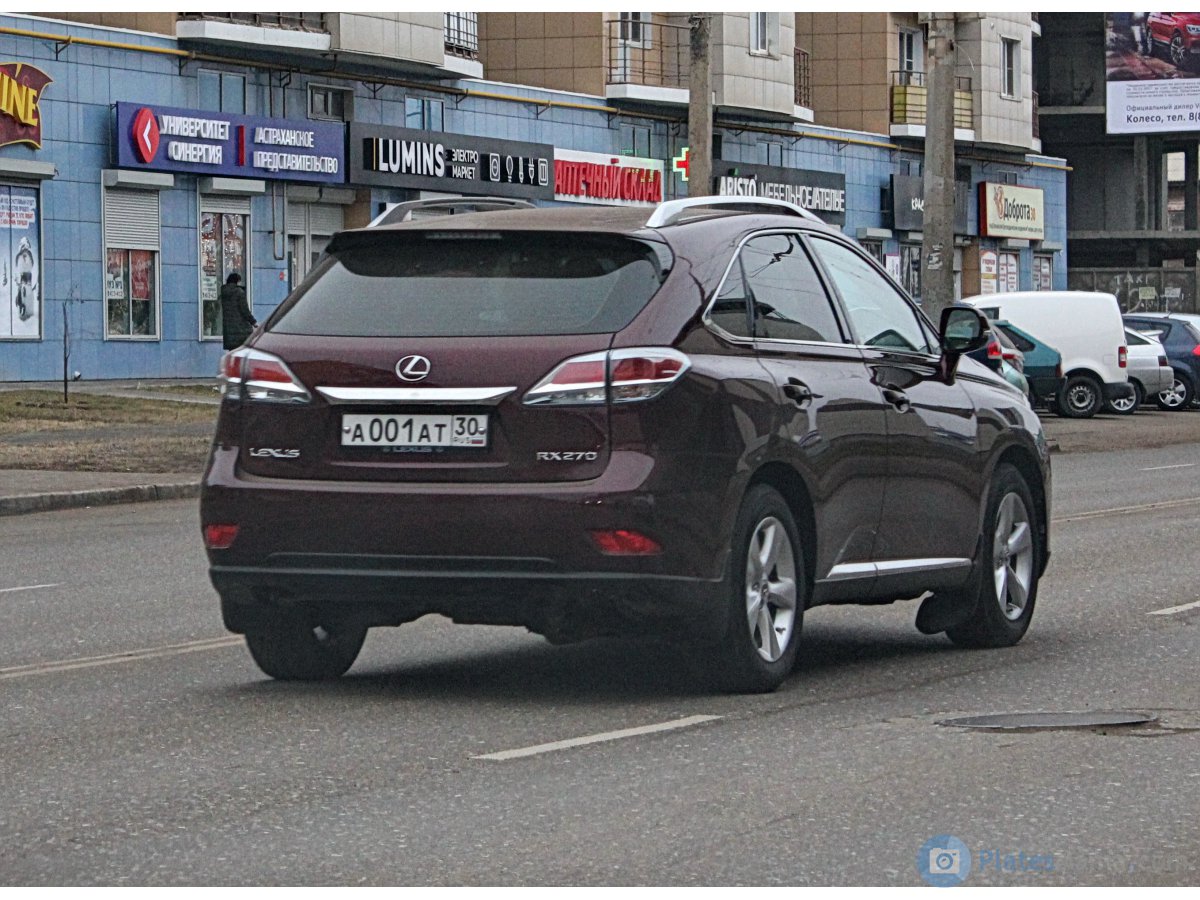 а 001 ат 30, Lexus RX 3rd gen (AL10), facelift, 2012–2015