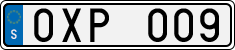 License plate of Sweden, Regular plates