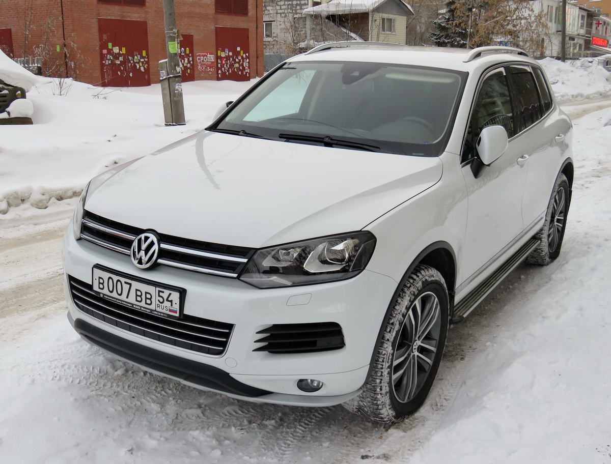 в 007 вв 54, Volkswagen Touareg 2nd gen (7P), 2010–2018