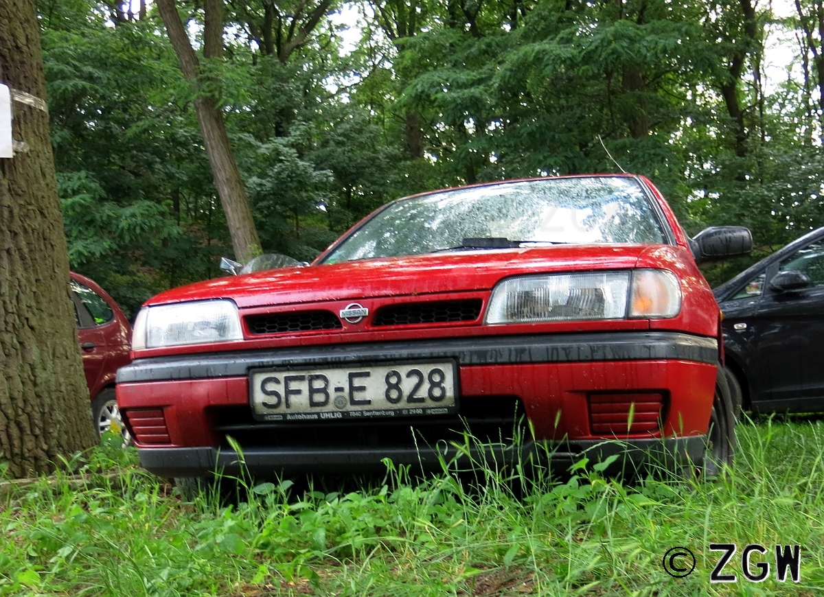 SFB E 828, Nissan Sunny 7th gen Sedan (N14; EU-market), 1990–1996