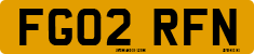 License plate of the United Kingdom, 2001 year system