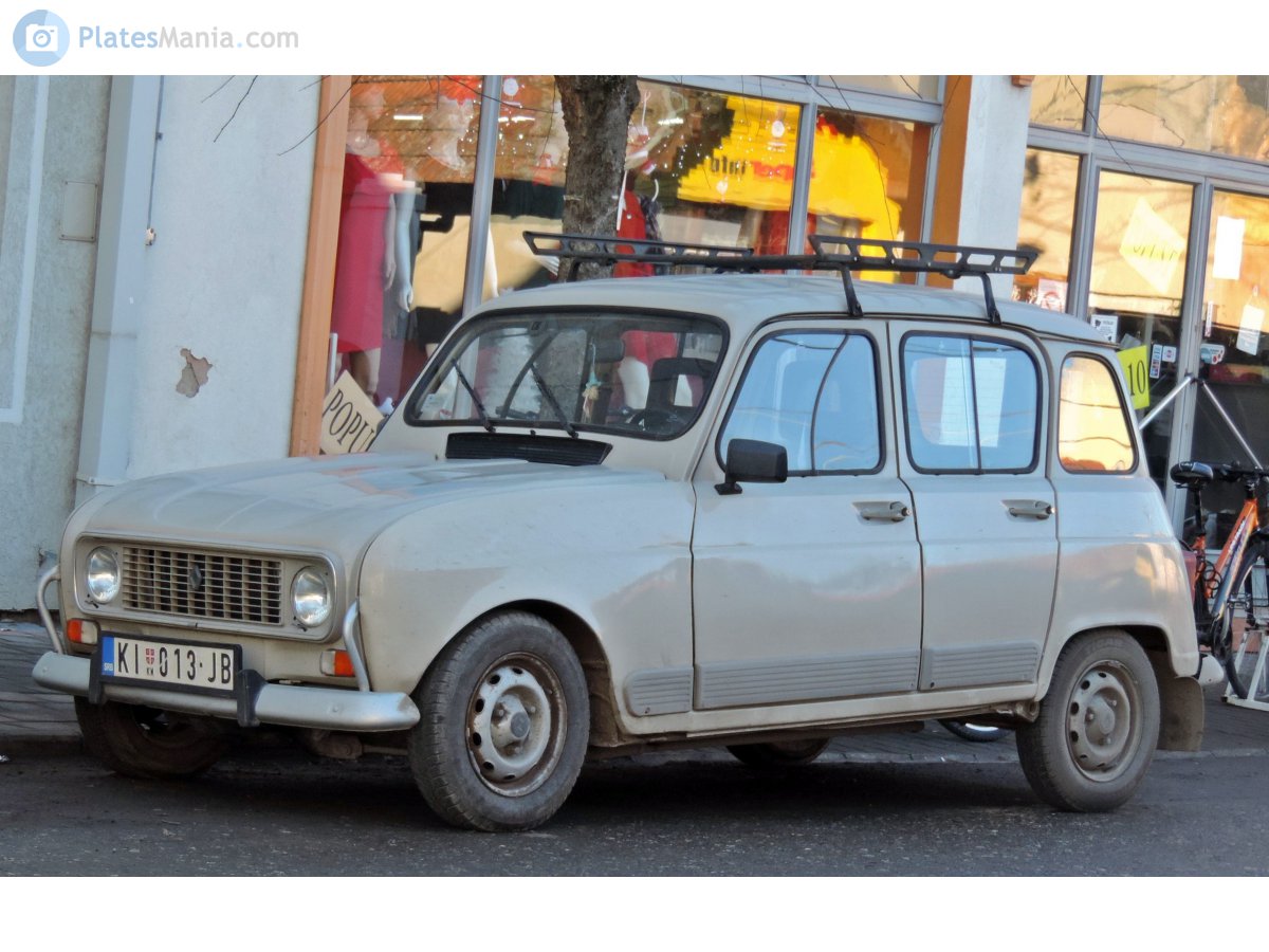 KI 013-JB, Renault 4 1st gen Sedan/Hatch (112), 1961–1992