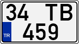 License plate of Turkey, Regular plates