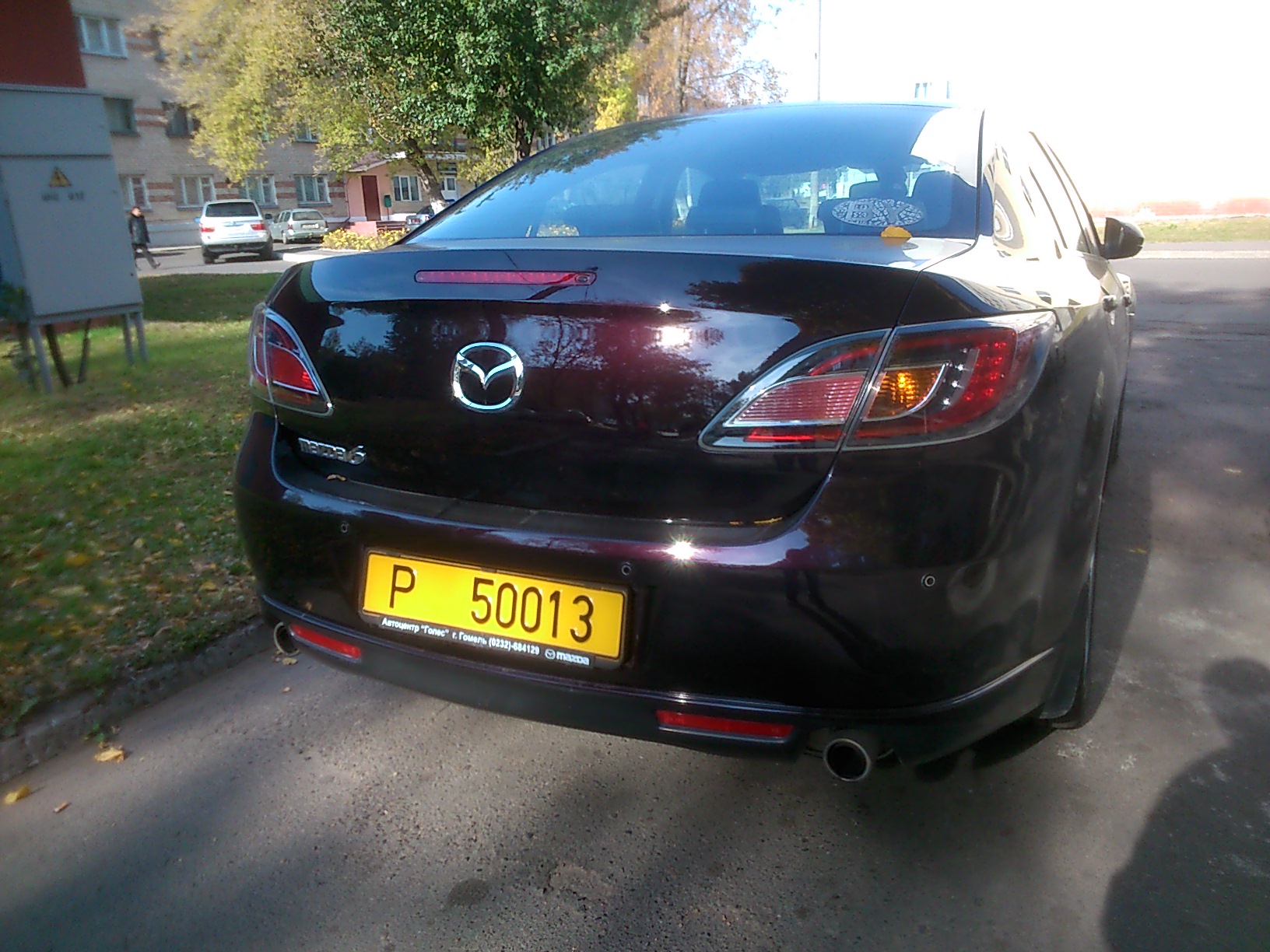 P 50013, Mazda 6 2nd gen Sedan/Liftback (GH), 2008–2012 (–2016 for CN-market)