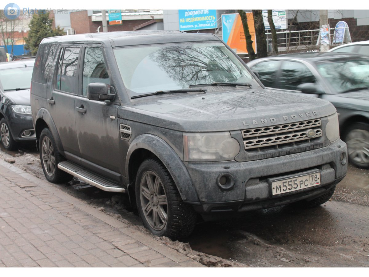 м 555 рс 78, Land Rover Discovery 4th gen (LR4) (L319), 2009–2016