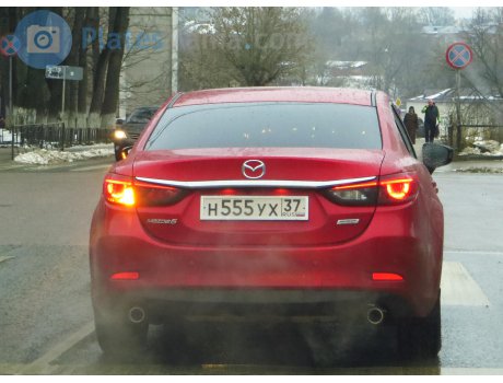 н555ух37, Mazda 6
