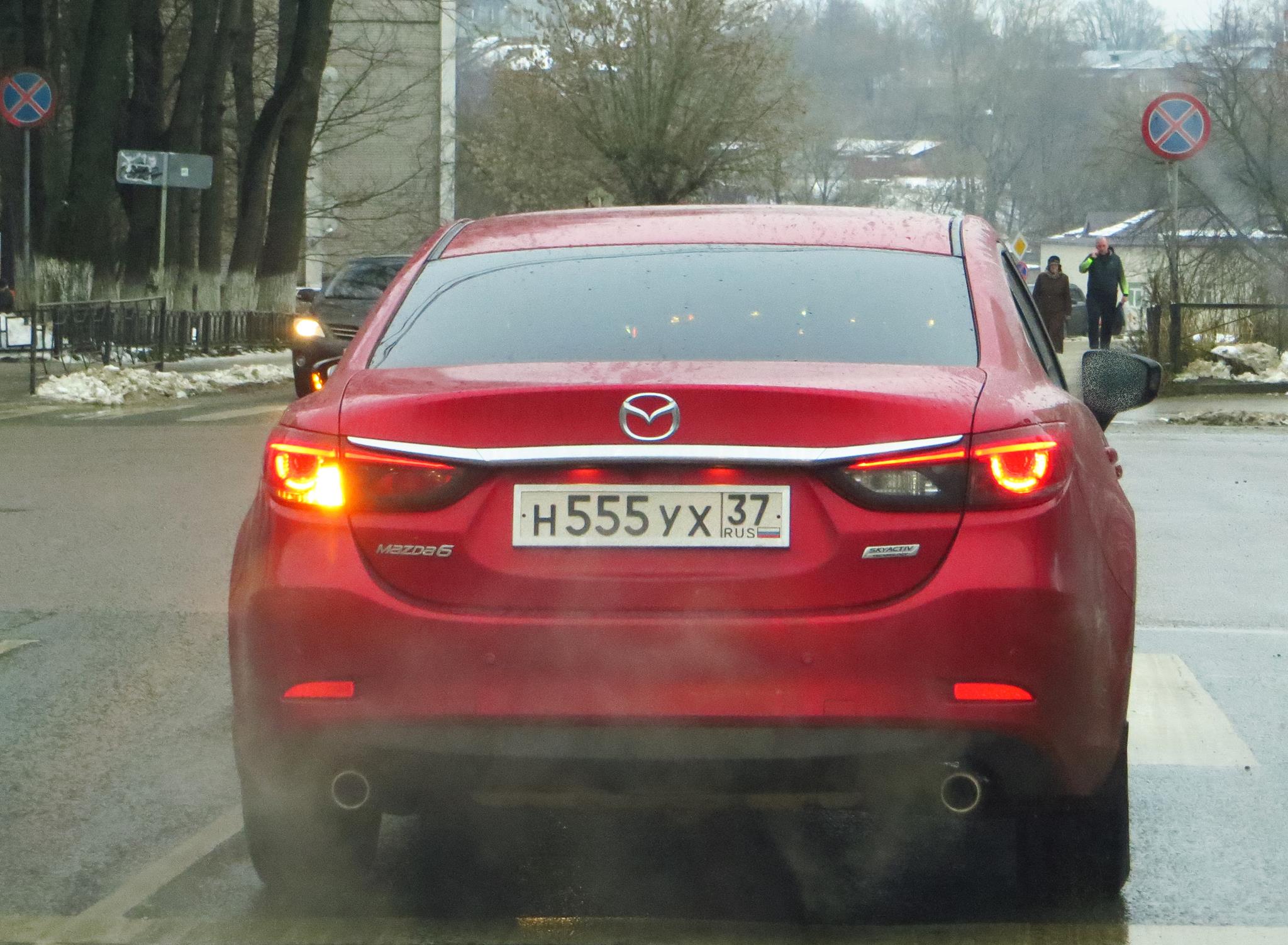 н 555 ух 37, Mazda 6 3rd gen Sedan (GJ), 2012–2018