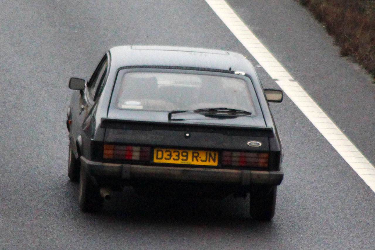 D339RJN, Ford Capri 3rd gen (MkIII / GECP), 1978–1986