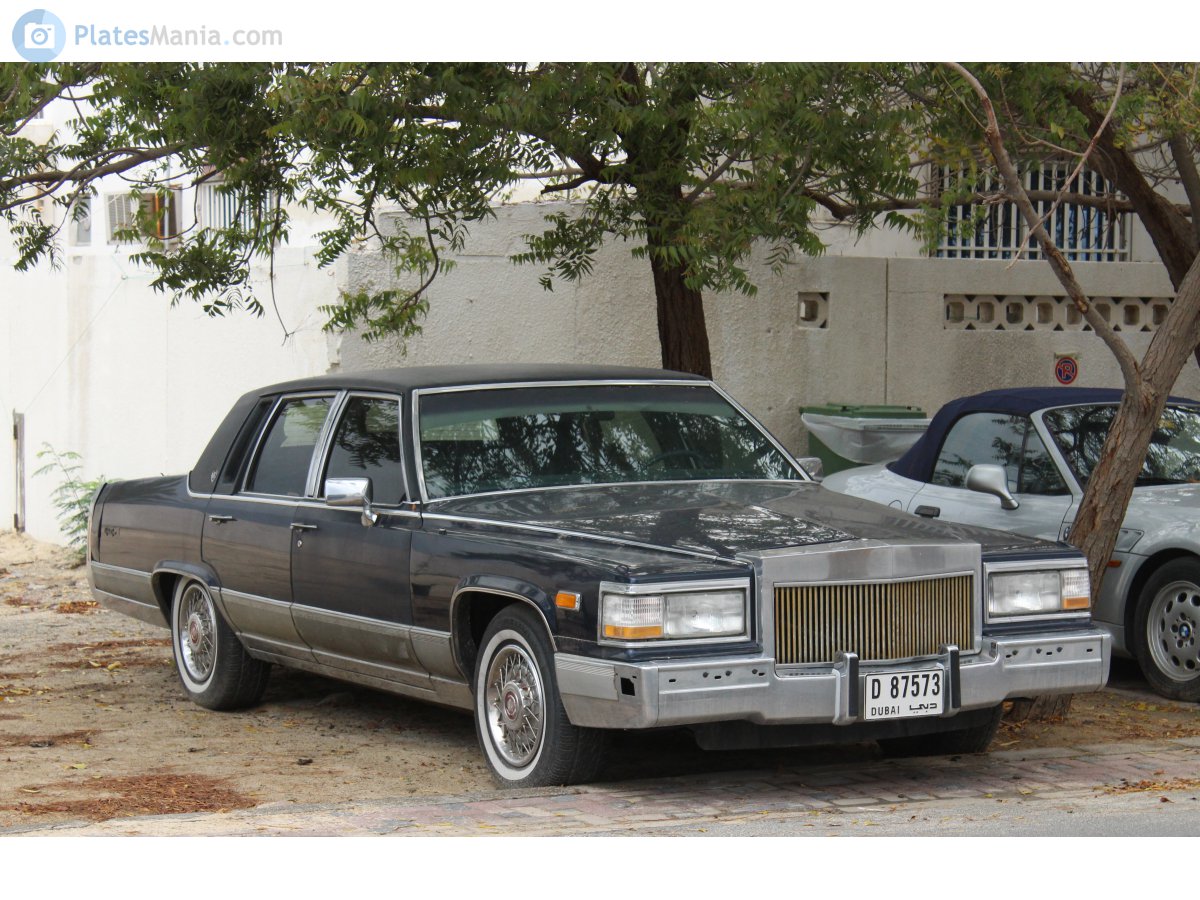 D 87573, Cadillac Brougham 1st gen (W69; D-body), facelift, 1989–1992