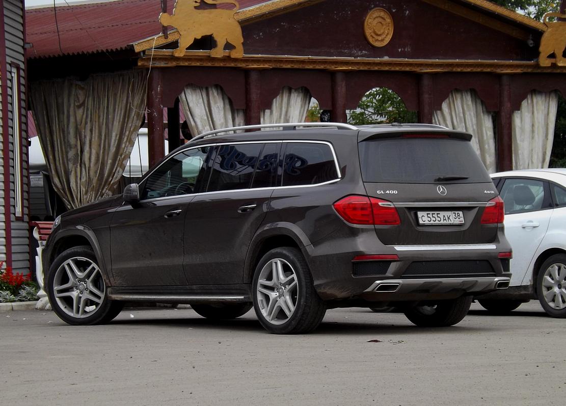 с 555 ак 38, Mercedes-Benz GL-Klasse 2nd gen (X166), 2012–2015